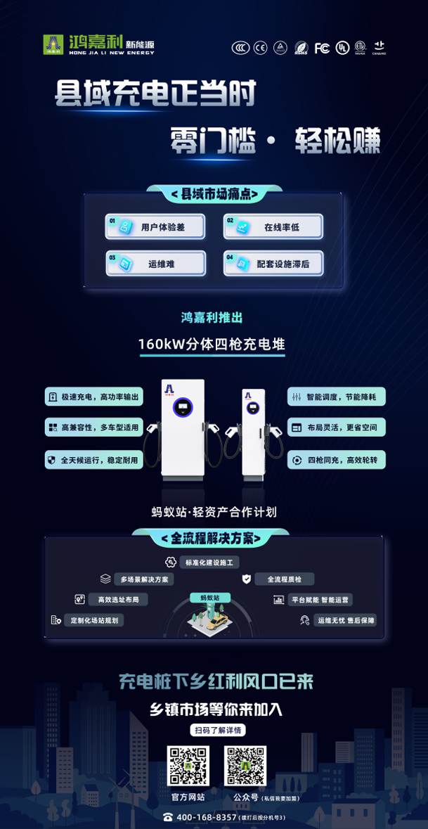 輕投資 高回報 穩收益 | 充電樁下鄉紅利，穩賺縣域充電市場！(圖2)